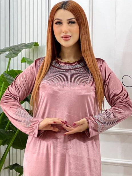 Robe velours ice