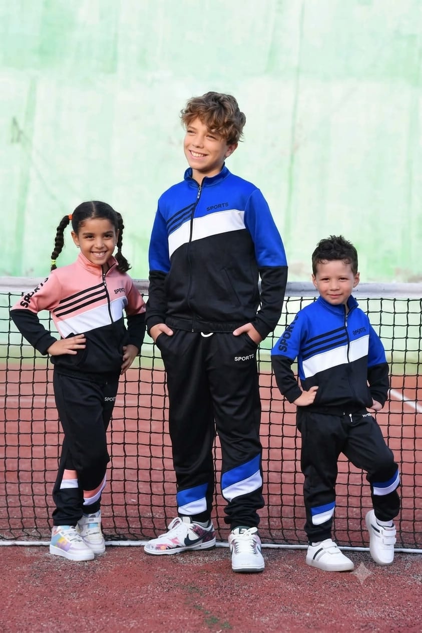Survêtement enfant bleu