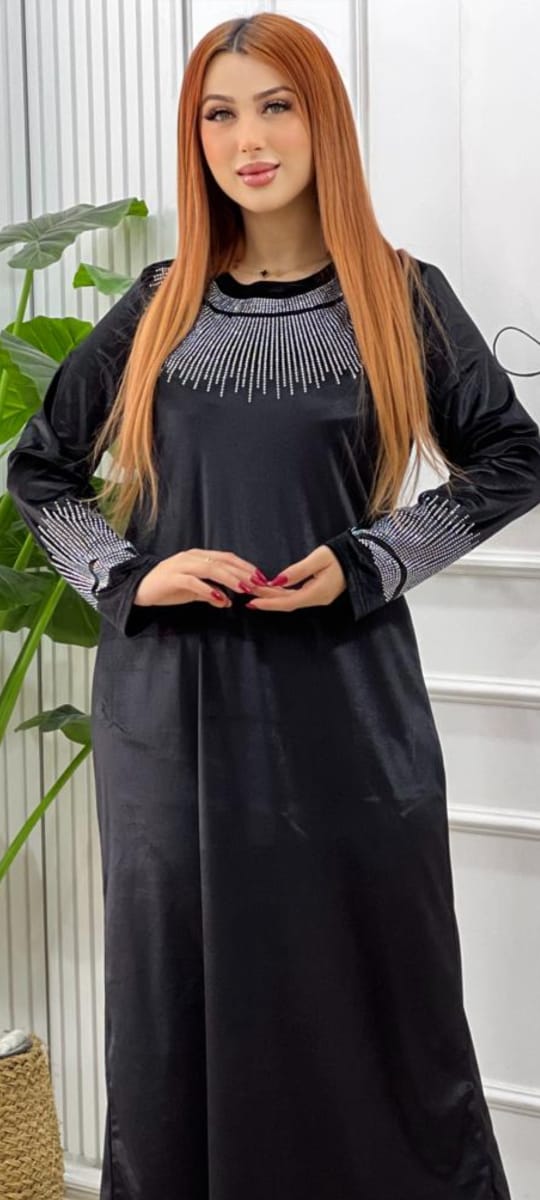 Robe velours ice