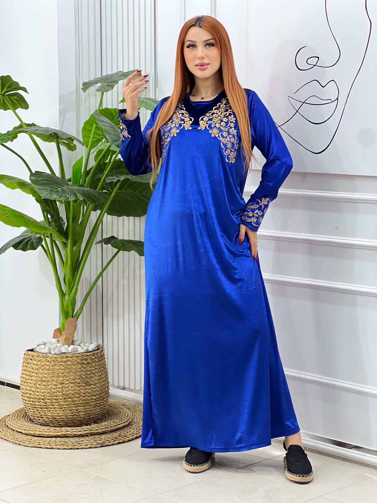 Robe velours ice