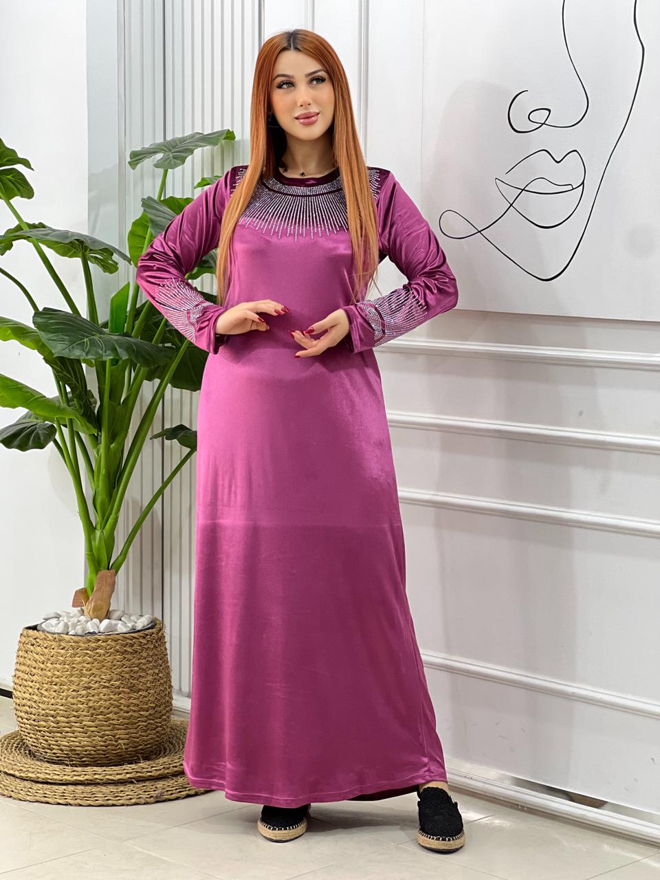 Robe velours ice