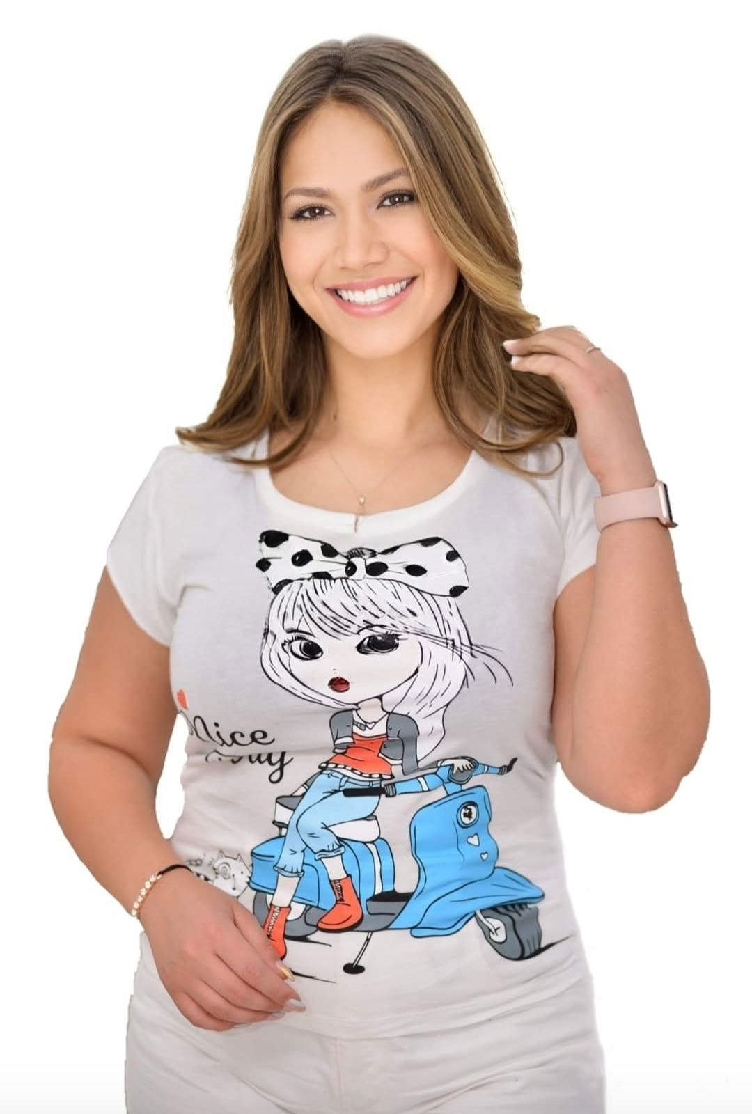 Pull demi manche