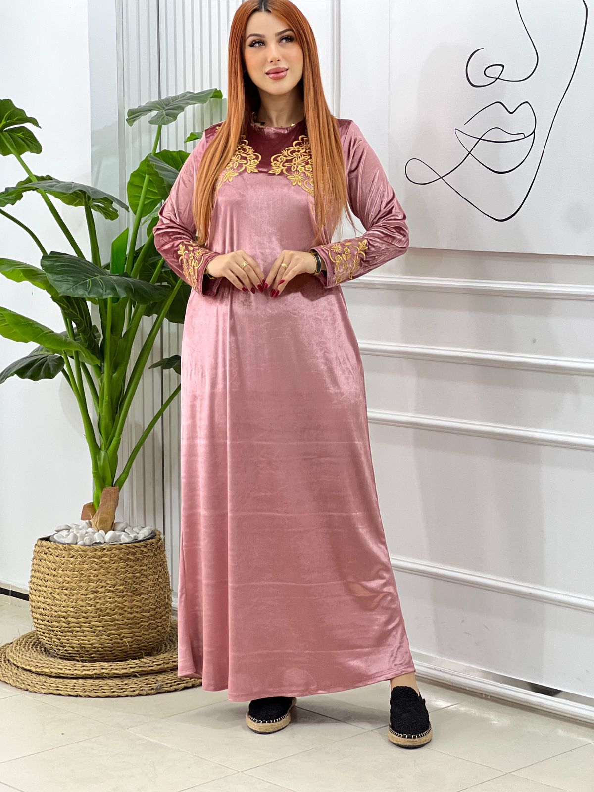 Robe velours ice