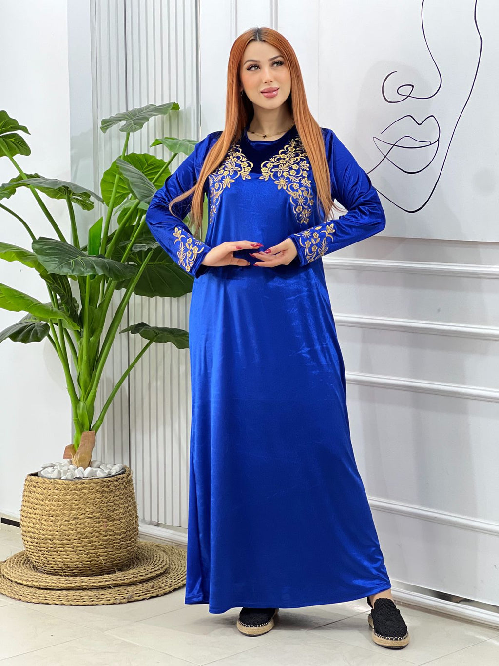 Robe velours ice