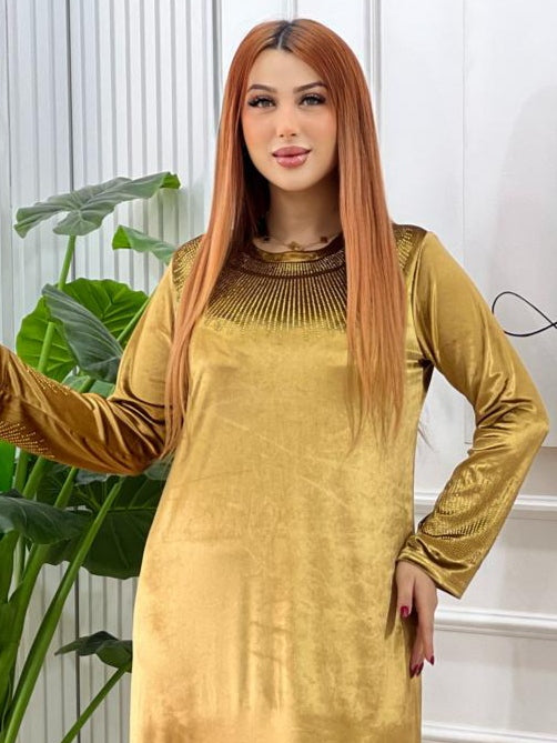 Robe velours ice